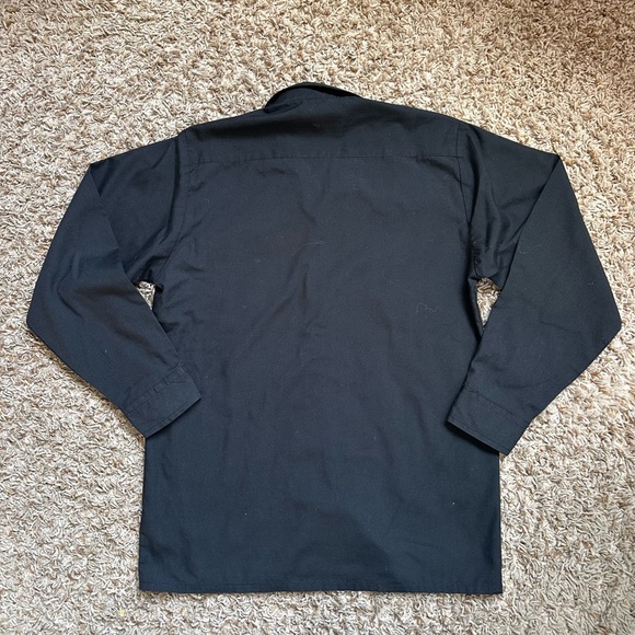 Boy’s Johnnie Leme Button Down Dress Shirt; Black; Size 10 - Picture 4 of 4